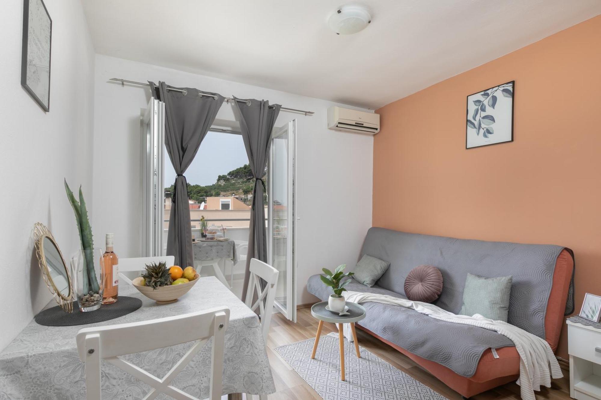 Sea View Apartments M Подгора Стая снимка