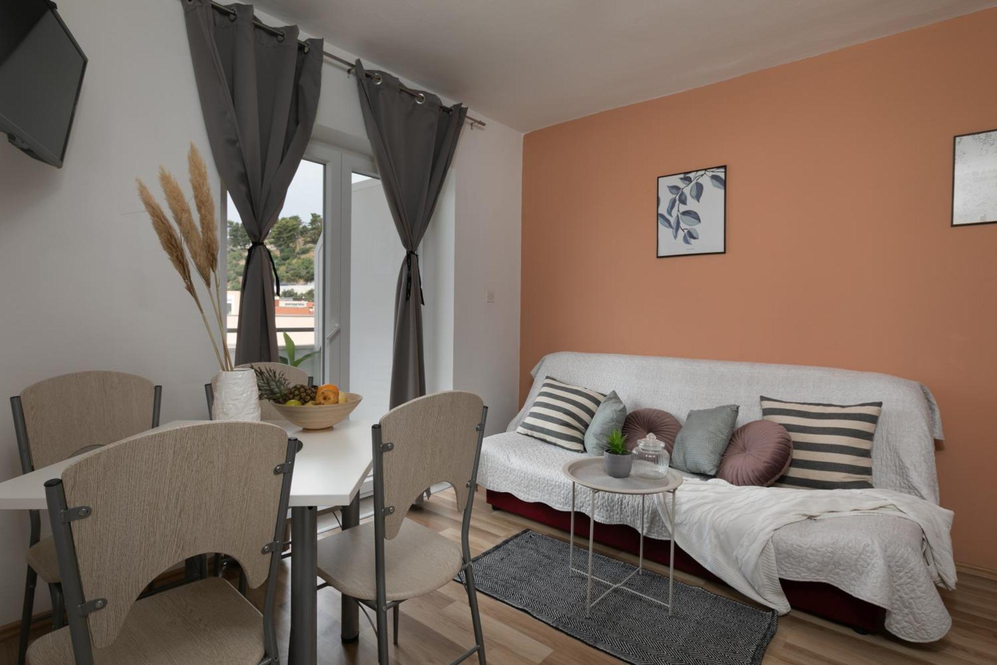 Sea View Apartments M Подгора Стая снимка